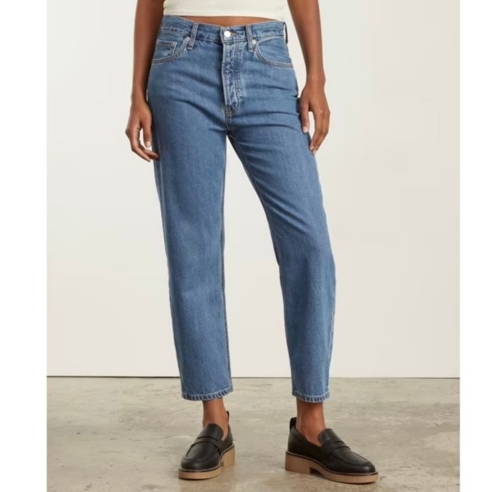 Everlane Women's Straight Leg Jeans - Blue